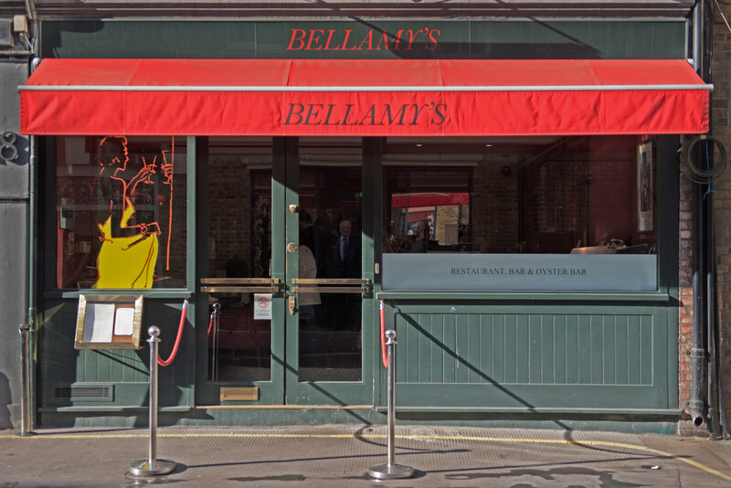 Bellamy's Restaurant Exterior